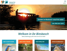 Tablet Screenshot of np-debiesbosch.nl